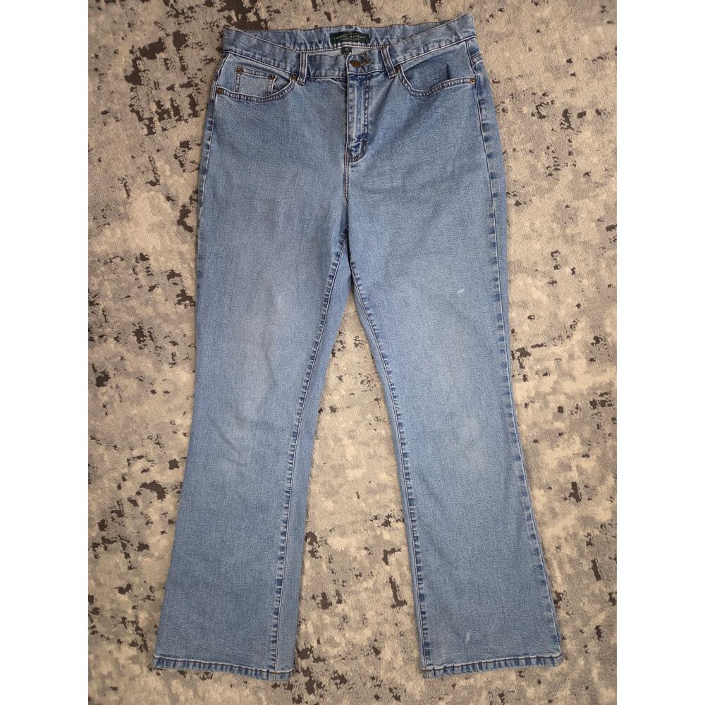 Lauren Jeans Ralph Lauren Classic Bootcut Jeans Size 10 Western Button Designer
